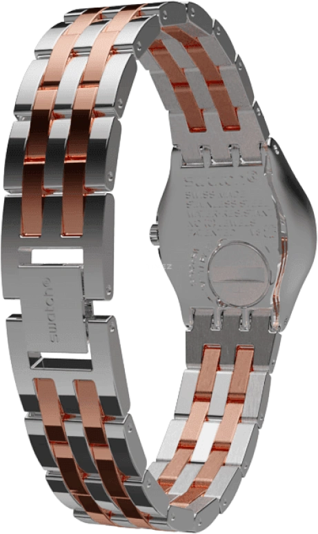 Swatch,IRONY 25mm,25mm,Stainless Steel,Grey,Quartz,Round,Silver,YSS308G