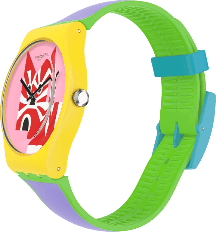 Swatch,Originals 41mm,41mm,Plastic,Closed,SUOZ323