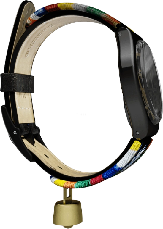 Swatch,Originals 34mm,34mm,Plastic,Black,GB285