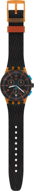 Swatch,Originals 42mm,42mm,Plastic,Black,SUSO401
