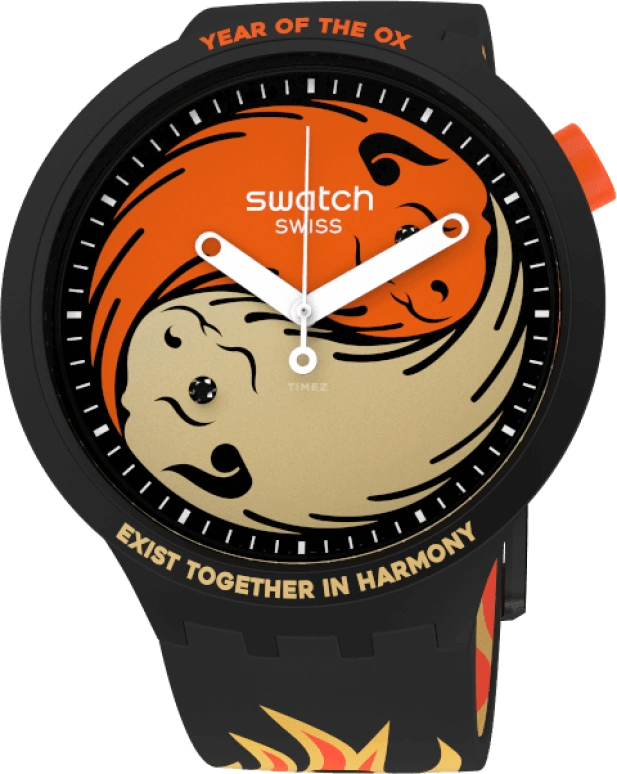 Swatch,THE BOLD 47mm,47mm,Plastic,SO27Z109