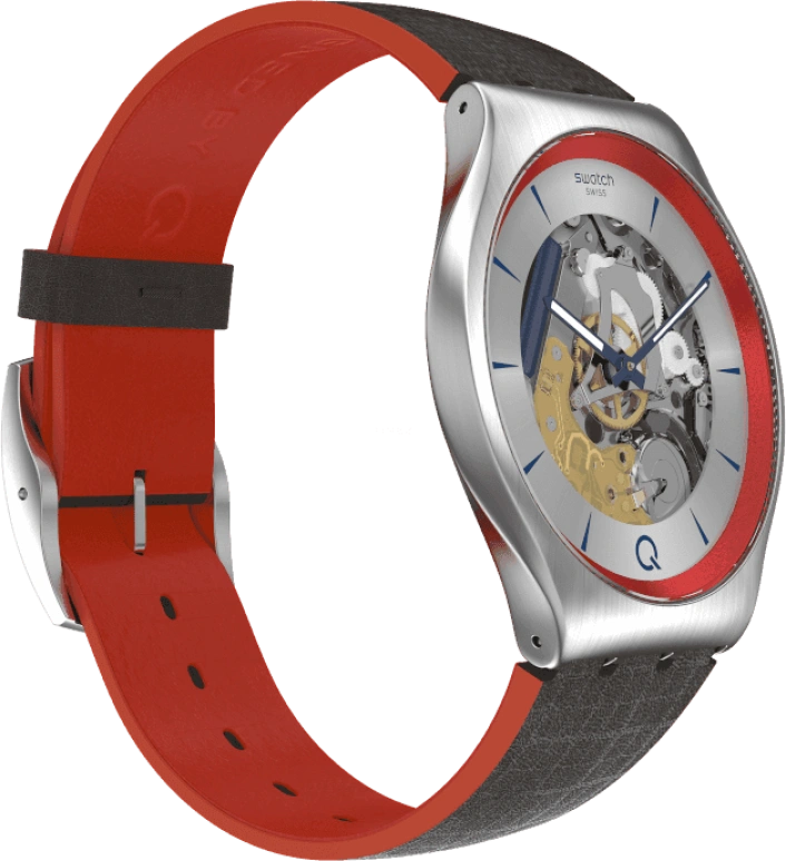 Swatch,Other ,Stainless Steel,Sapphire,Crystal Glass,SS07Z102
