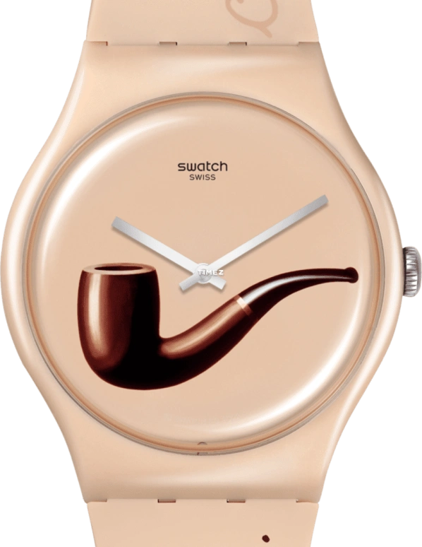 Swatch,Originals 41mm,41mm,Bio-sourced,Cream,Quartz,Round,Light,Cream,SO29Z124