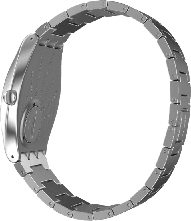 Swatch,SKIN ,Stainless Steel,Blue,SS07S106G