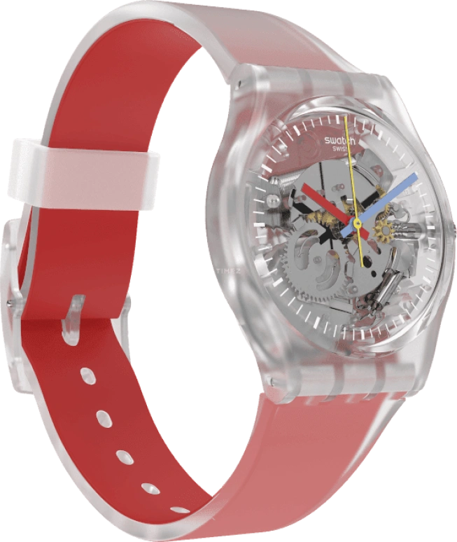 Swatch,CLEAR 34mm,34mm,Open,GE292