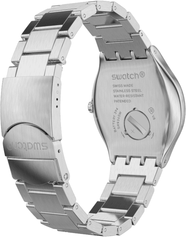 Swatch,IRONY 42.70mm,42.70mm,Stainless Steel,Black,YWS439G