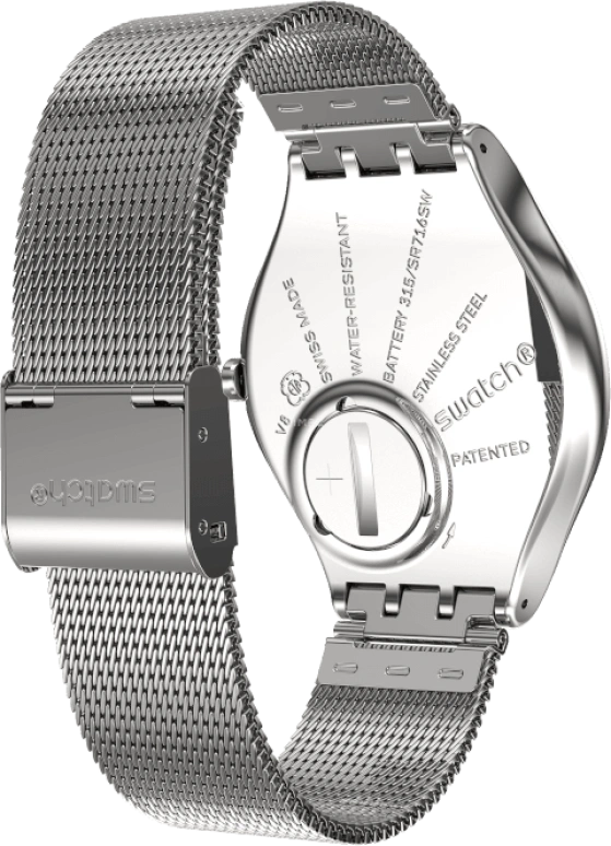 Swatch,SKIN 38mm,38mm,Sapphire,Crystal Glass,SYXS133M