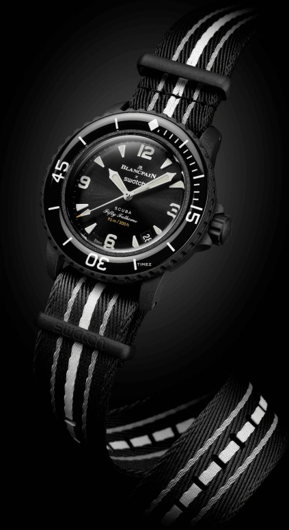 Swatch,BIOCERAMIC 42.30mm,42.30mm,Bioceramic,Black,Automatic,Day,Sapphire,Glass,Kasseem Dean,Swizz Beatz,SO35B400