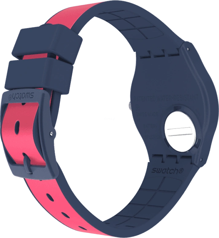 Swatch,Originals 34mm,34mm,Plastic,Pink,GN264