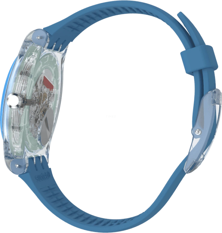 Swatch,Originals 41mm,41mm,Plastic,Blue,SUOK711