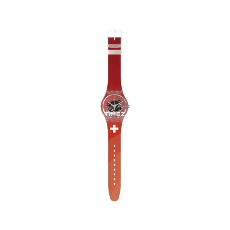 Swatch,Other 41mm,41mm,Plastic,Skeleton,Quartz,Sapphire,Crystal Glass,Round,SUOK136,SUOK136-037