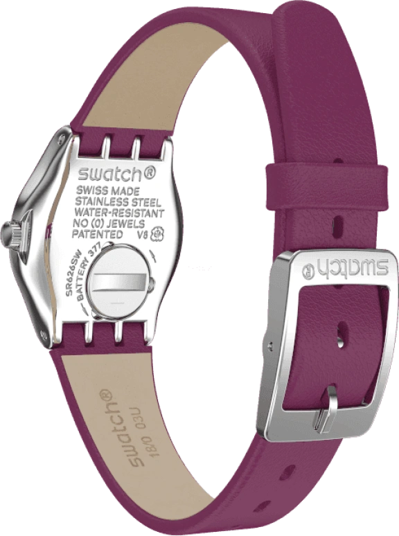 Swatch,IRONY 25mm,25mm,Red,Sapphire,Crystal Glass,YSS330