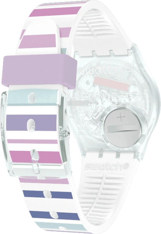Swatch,Originals 34mm,34mm,Plastic,White,Open,GL702