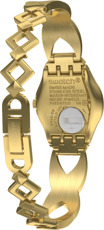 Swatch,IRONY 25mm,25mm,Gold,YSG164G