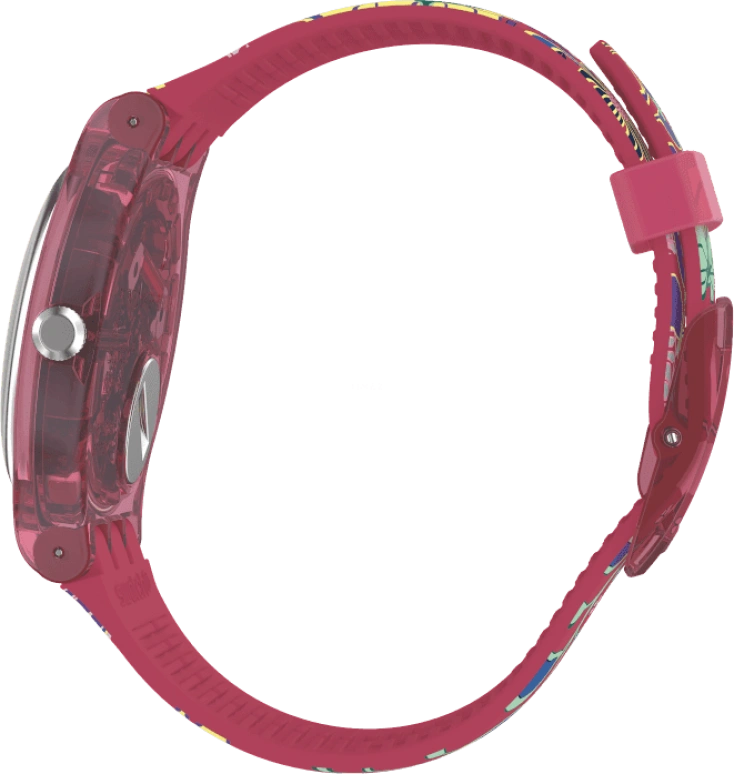 Swatch,Originals 41mm,41mm,Plastic,Pink,SUOP112