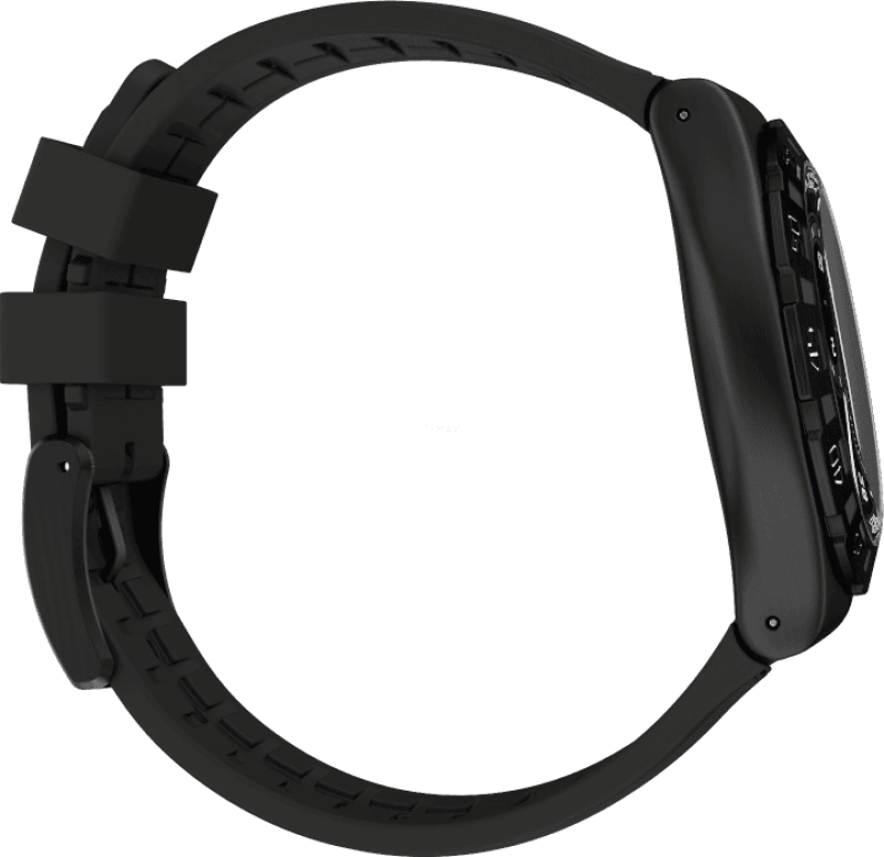 Swatch,IRONY 43x49mm,43x49mm,Black,YVB409
