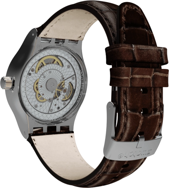 Swatch,Sistem 51 42mm,42mm,Stainless Steel,Blue,Automatic,Day,90hours,YIS404