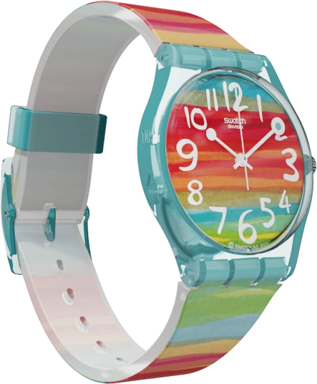 Swatch,Originals 34mm,34mm,Plastic,GS124