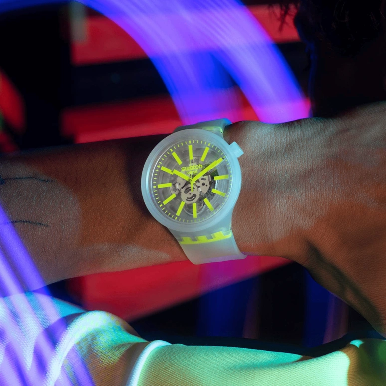 Swatch,THE BOLD 47mm,47mm,Plastic,SO27E103