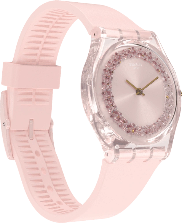 Swatch,Originals 34mm,34mm,Plastic,Pink,GP164