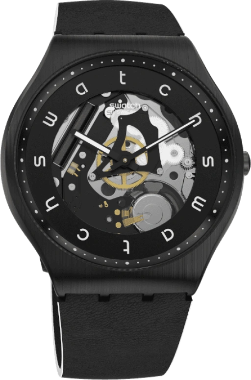 Swatch,SKIN ,Black,SS07B101