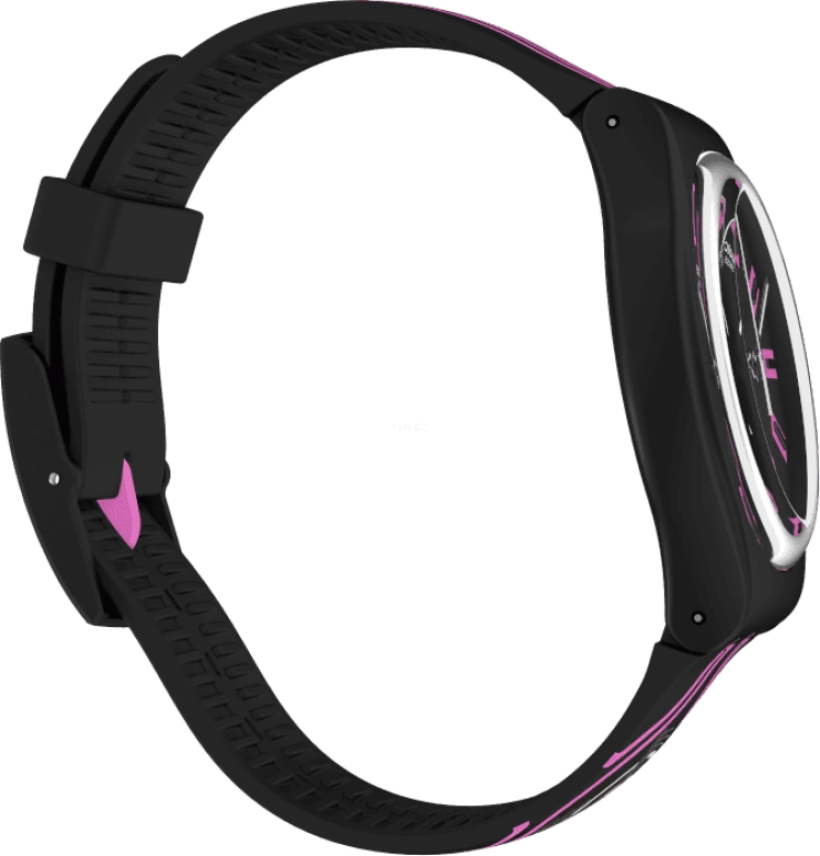 Swatch,Originals 41mm,41mm,Plastic,Black,Pink,Sapphire,Crystal Glass,SUOB146C