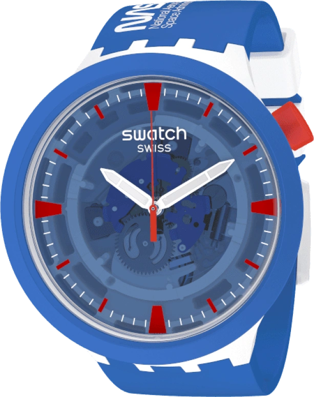 Swatch,THE BOLD 47mm,47mm,Bioceramic,Ceramic,Sapphire,Crystal Glass,SB03Z100