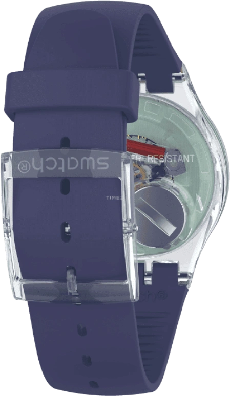 Swatch,Originals 41mm,41mm,Plastic,Purple,SUOK712