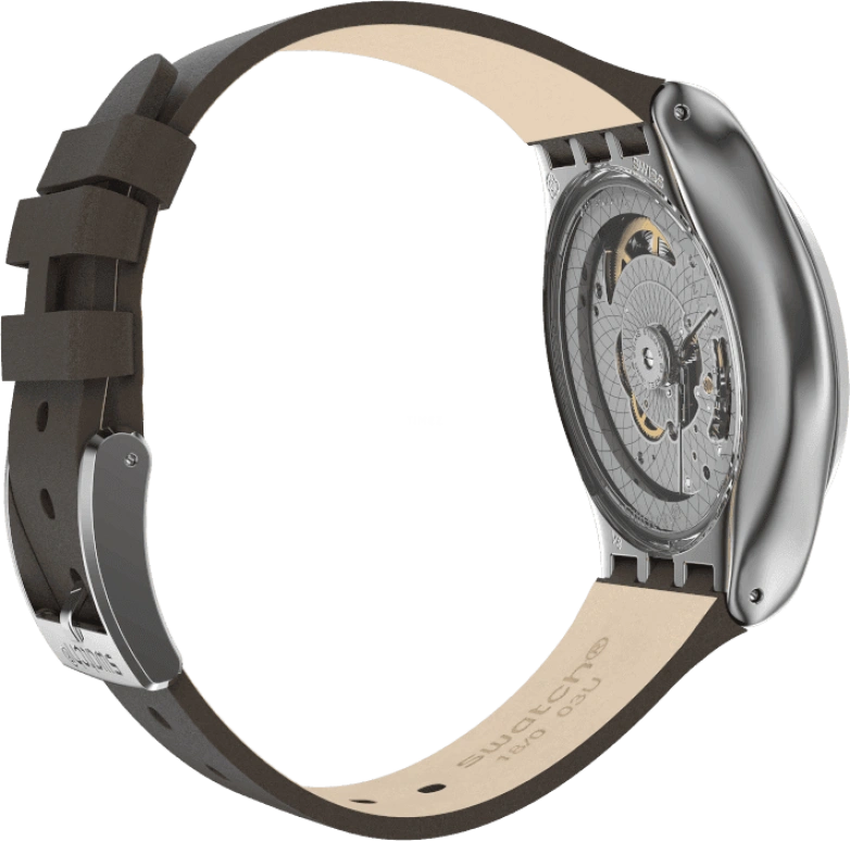 Swatch,IRONY 42mm,42mm,Blue,Open,YIZ405