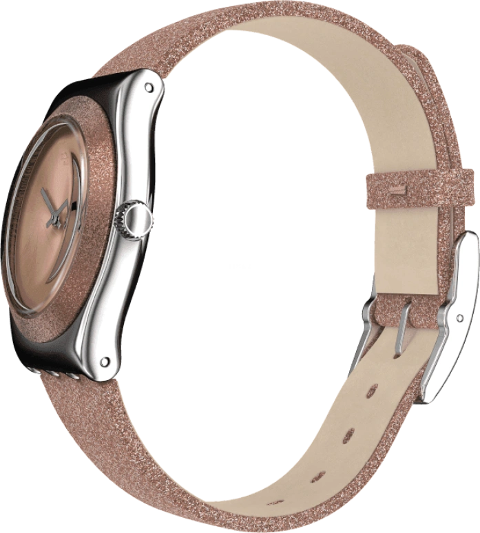 Swatch,IRONY 33x38mm,33x38mm,Coffee,Brown,YLS220