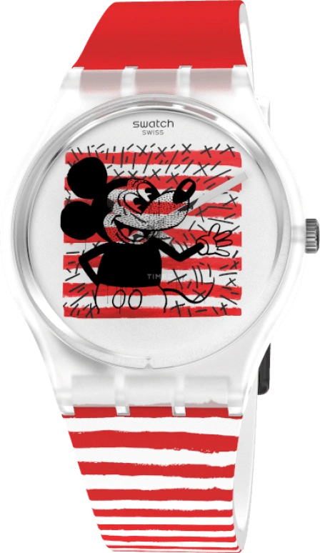 Swatch,Originals 34mm,34mm,Plastic,Open,GZ352