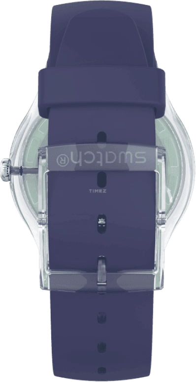 Swatch,Originals 41mm,41mm,Plastic,Purple,SUOK712