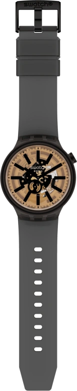Swatch,THE BOLD 47mm,47mm,Plastic,Coffee,Brown,SO27B115