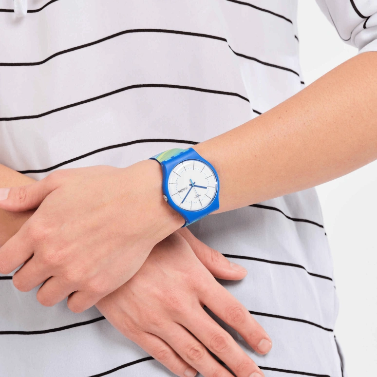 Swatch,Originals 41mm,41mm,Bioceramic,White,SO29Z700