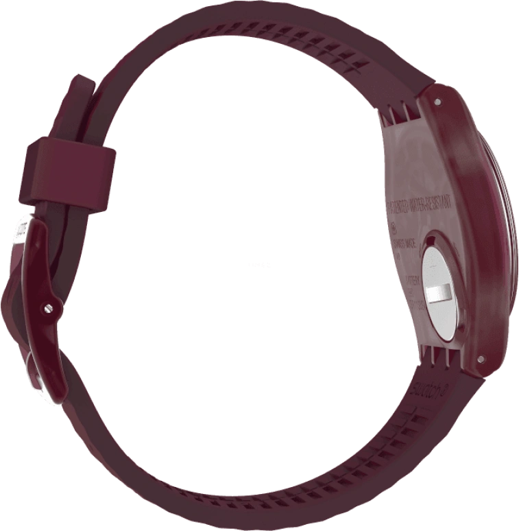 Swatch,Originals 34x39.20mm,34x39.20mm,Plastic,Red,GR184