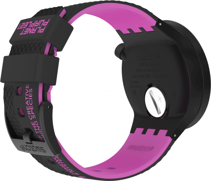 Swatch,Other 47mm,47mm,Sapphire,Crystal Glass,SB01B126