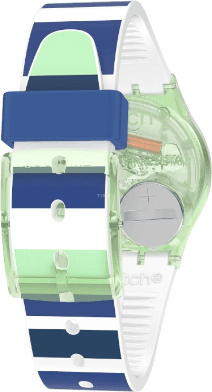 Swatch,Originals 34mm,34mm,Plastic,White,Open,GG711