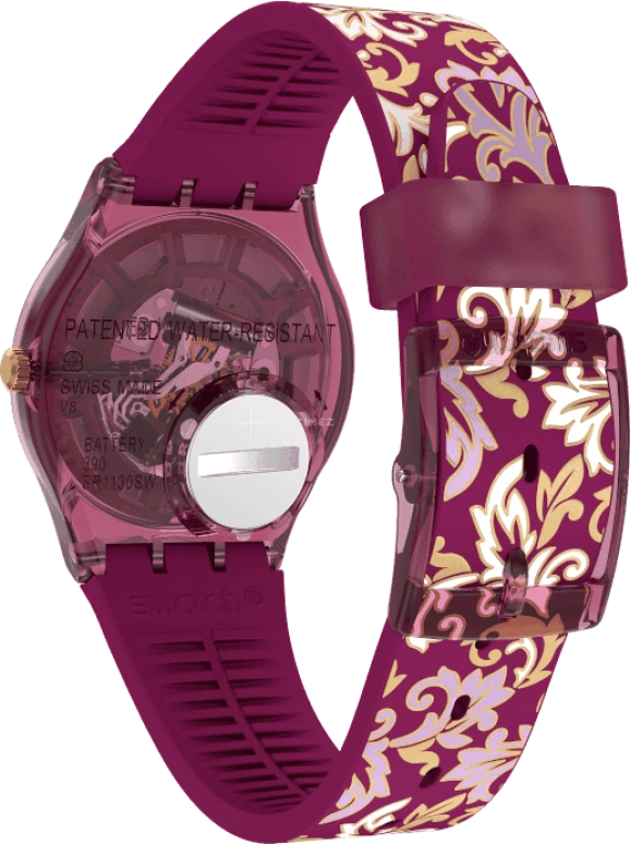 Swatch,Special Edition 34mm,34mm,Purple Red,Red,GR179