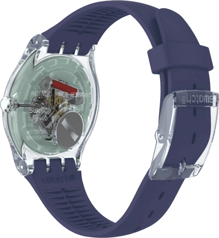Swatch,Originals 41mm,41mm,Plastic,Purple,SUOK712
