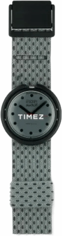 Swatch,Other 40mm,40mm,Plastic,Grey,Quartz,Sapphire,Round,PWBB103