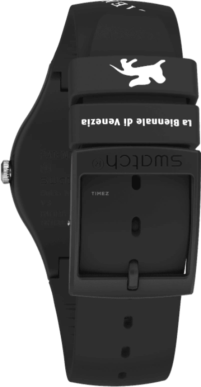 Swatch,Originals 41mm,41mm,Plastic,Black,SUOB720R