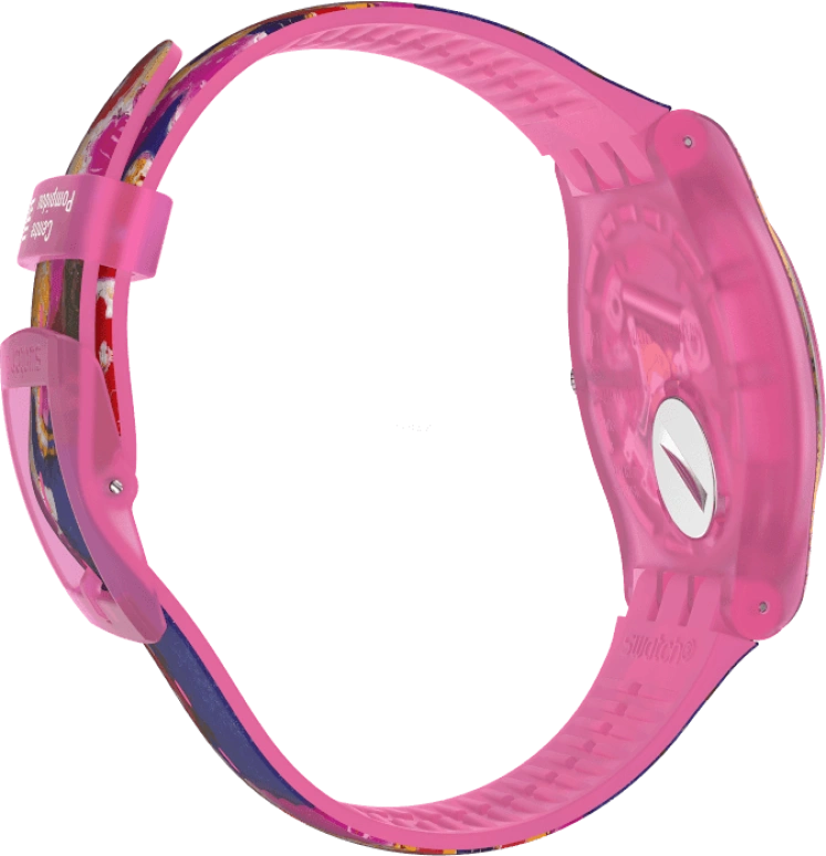 Swatch,Originals 41mm,41mm,Plastic,Multi-Color,Quartz,Sapphire,Crystal Glass,Round,SUOZ341