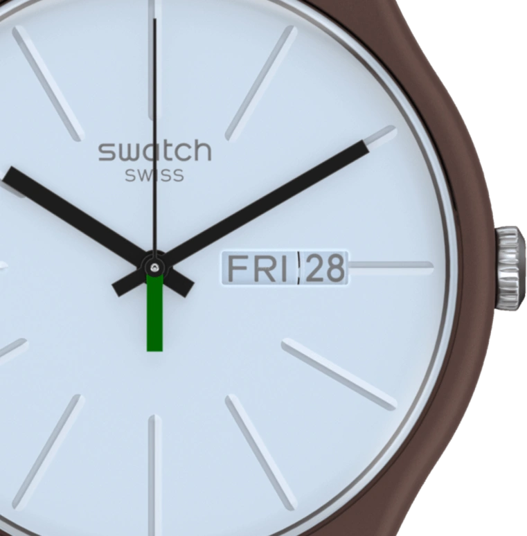 Swatch,Originals 41mm,41mm,Bioceramic,Blue,Sapphire,Crystal Glass,Closed,SO29M701