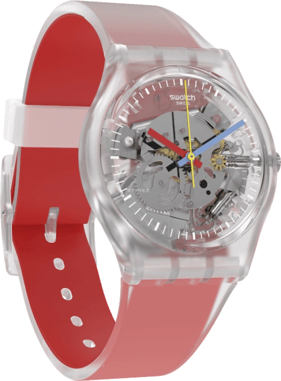 Swatch,CLEAR 34mm,34mm,Open,GE292