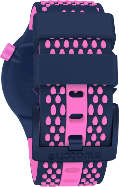 Swatch,THE BOLD 47mm,47mm,Plastic,Black,SO27N103