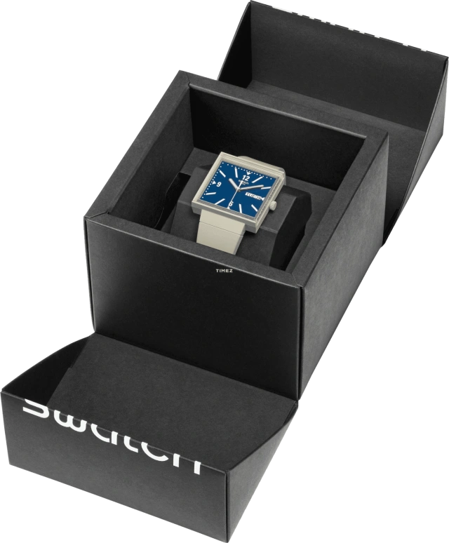Swatch,Originals 33.25mm,33.25mm,Bioceramic,Blue,Quartz,Date,Day,SO34T700