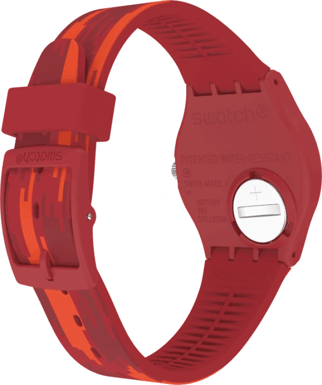 Swatch,Originals 34mm,34mm,Plastic,White,Closed,GR711
