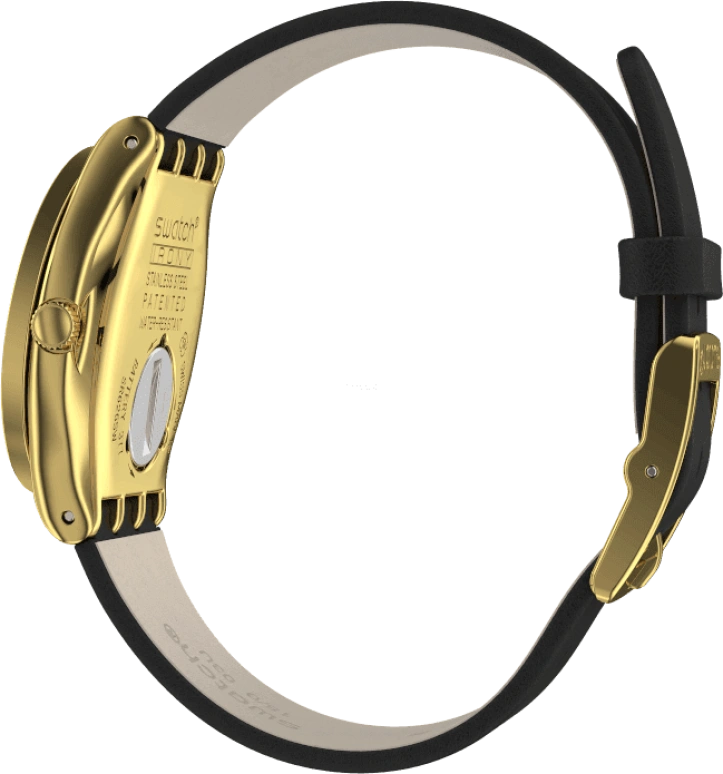 Swatch,IRONY 33x0.38mm,33x0.38mm,Black,YLG141
