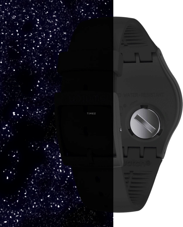 Swatch,Originals 41mm,41mm,Plastic,Black,Closed,SUOB185