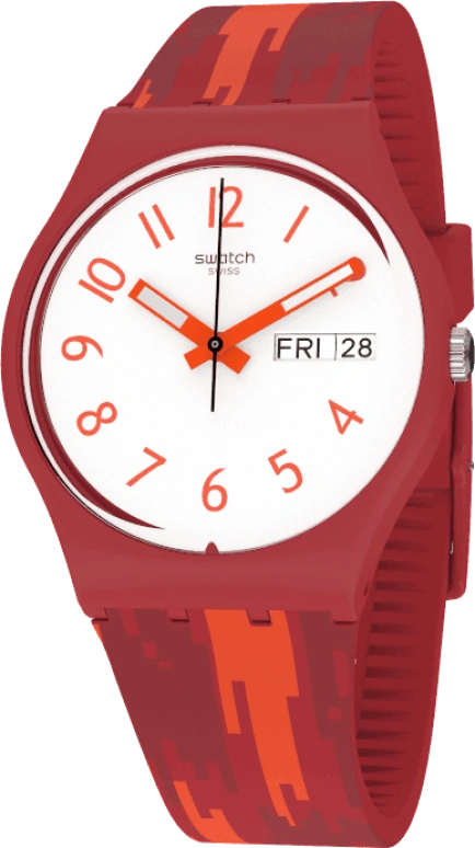 Swatch,Originals 34mm,34mm,Plastic,White,Closed,GR711